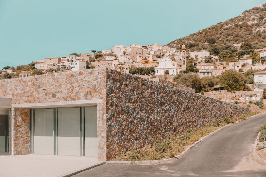 Edmond Simeoni School and Cultural Space in Lumio by Amelia Tavella Architectes