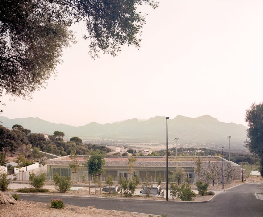 Edmond Simeoni School and Cultural Space in Lumio by Amelia Tavella Architectes
