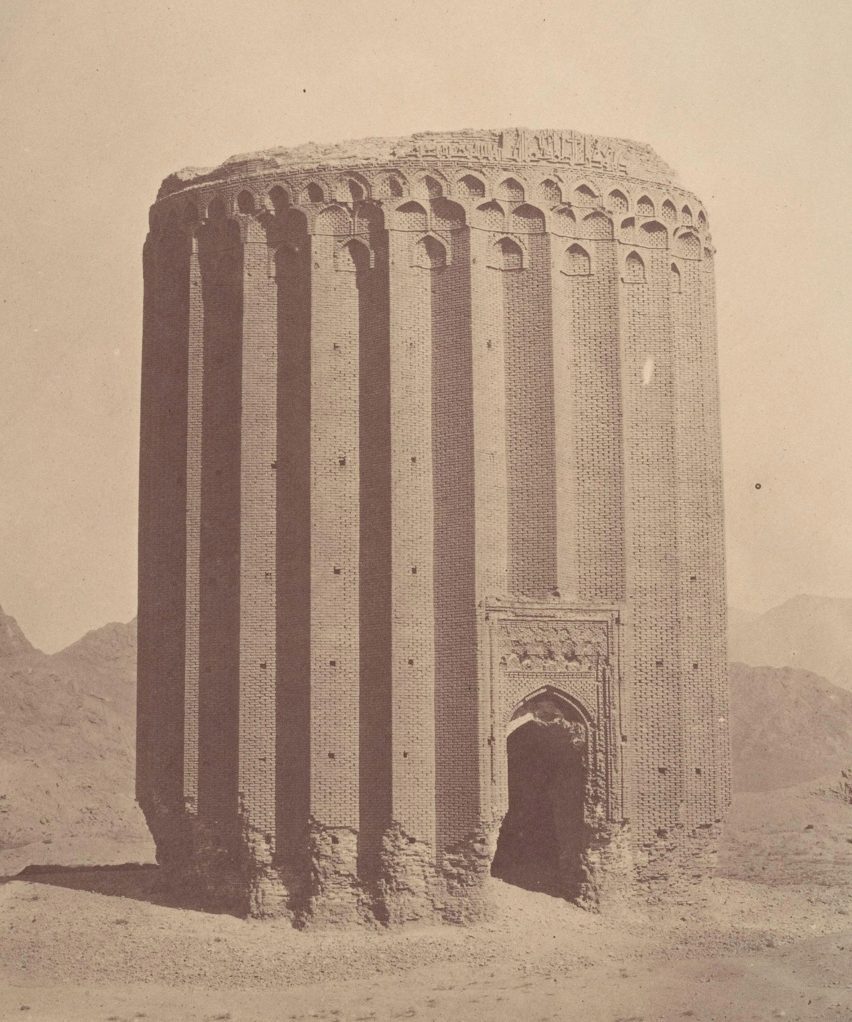 Toghrol Tower in Rey, Iran