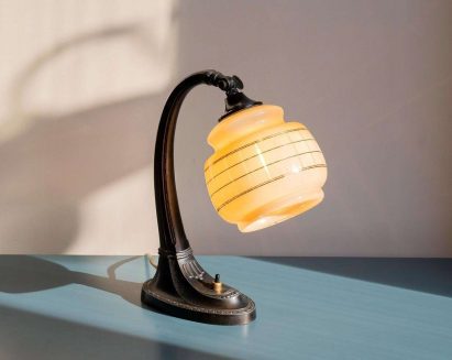 Art deco desk lamp