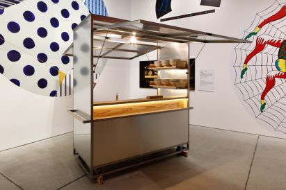 Okamochi Yatail by Tonerico:Inc in The Art of the Ramen Bowl exhibition at 21_21