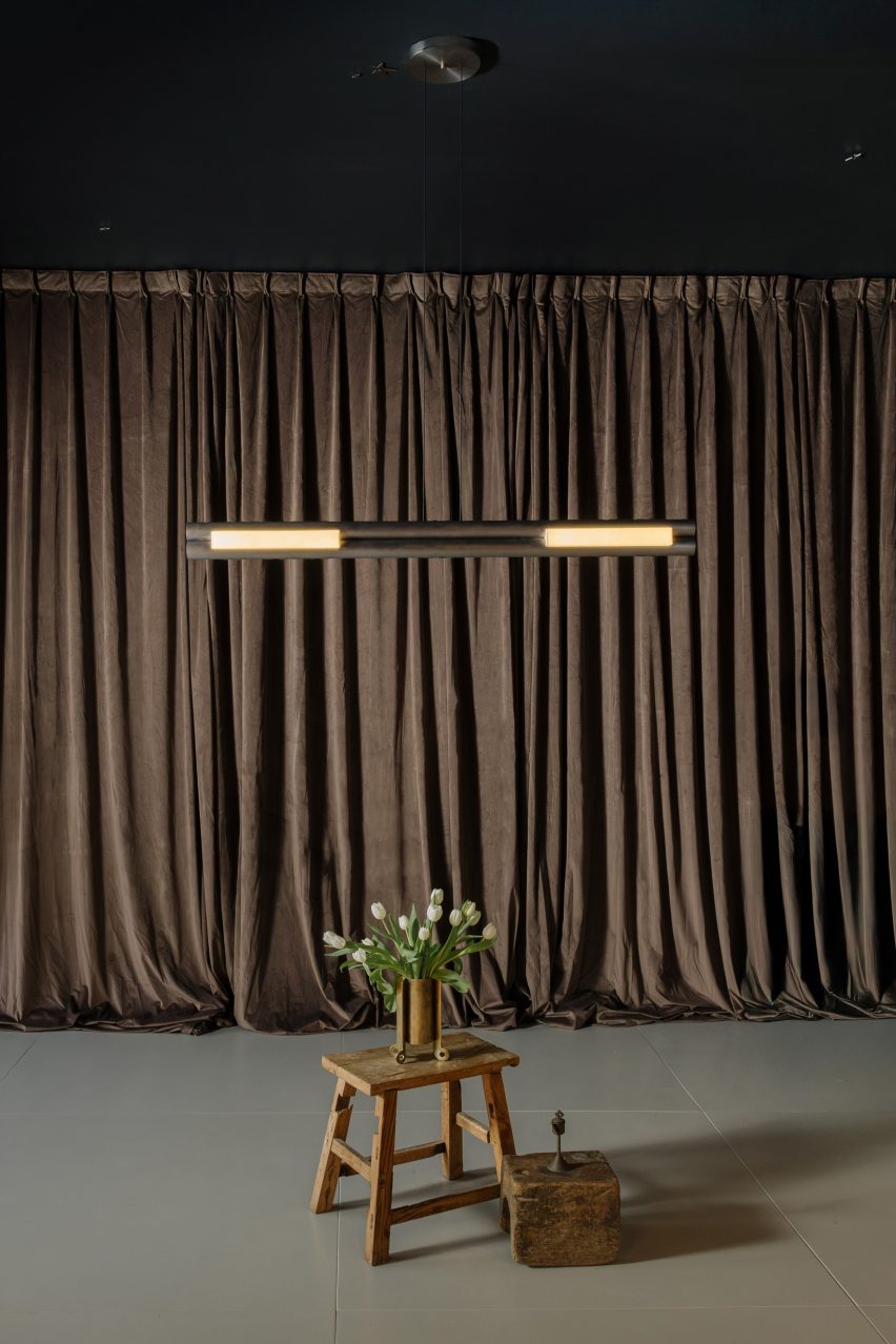 Lighting showroom