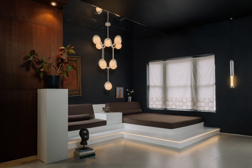 Lighting showroom