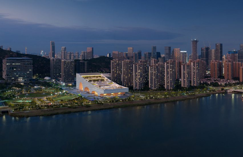 Hengqin Culture and Art Complex by Atelier Apeiron
