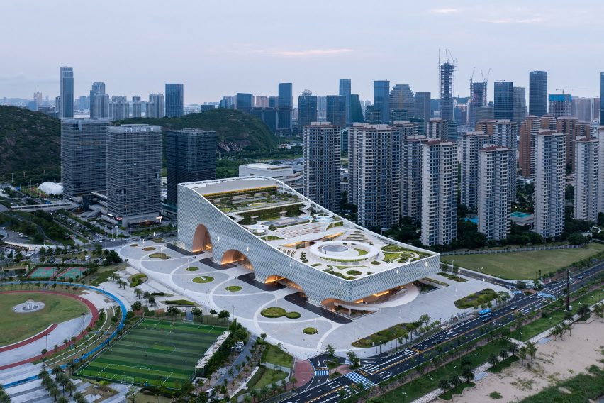 Hengqin Culture and Art Complex by Atelier Apeiron