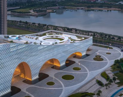 Hengqin Culture and Art Complex by Atelier Apeiron