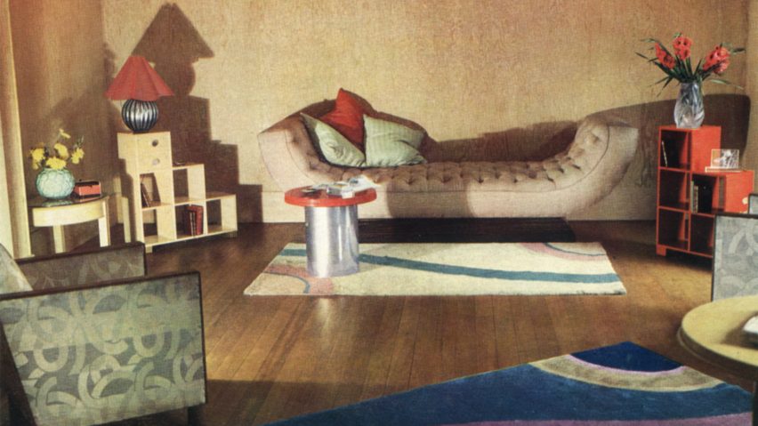 Drawing room in the "1932 Flat", Park Lane, London by Betty Joel