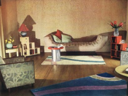 Drawing room in the "1932 Flat", Park Lane, London by Betty Joel
