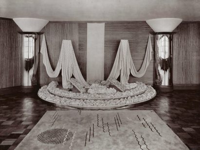 The showroom at William Hollins & Co., Viyella, Nottingham, 1933 by Betty Joel