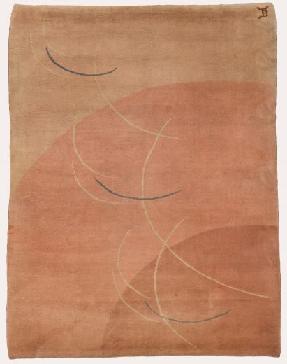 Betty Joel rug made in Tianjin, China, 1937