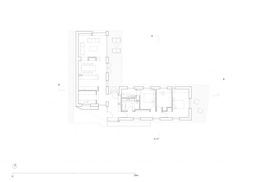 Plan of Cairnconon Byre by Loader Monteith
