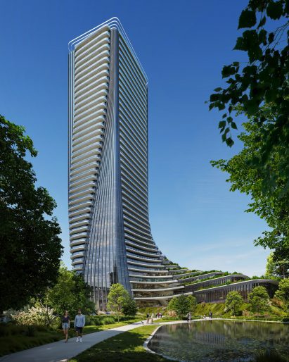 Cityzen Tower in Tbilisi by Zaha Hadid Architects