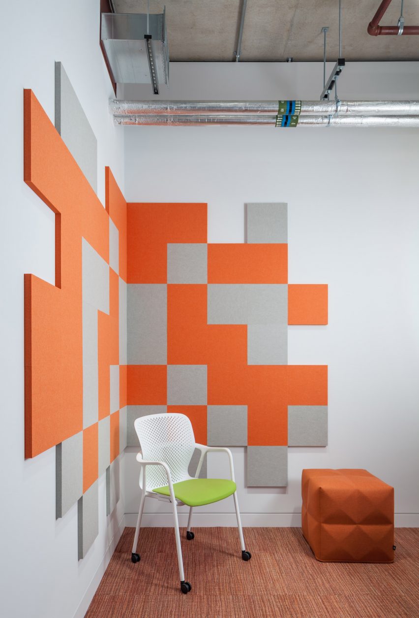 Cube acoustic panels by Autex Acoustics