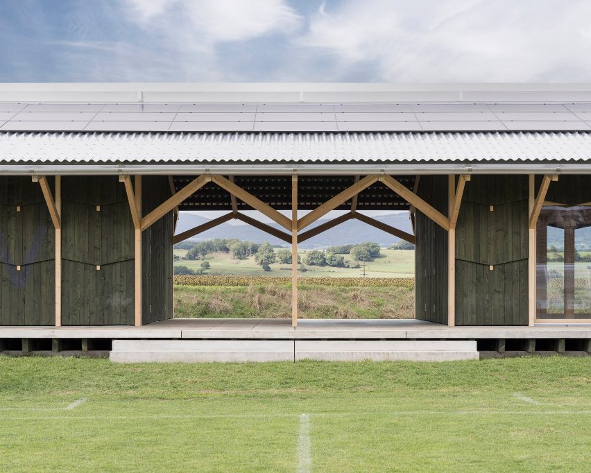 Daillens Sports Facility by Localarchitecture