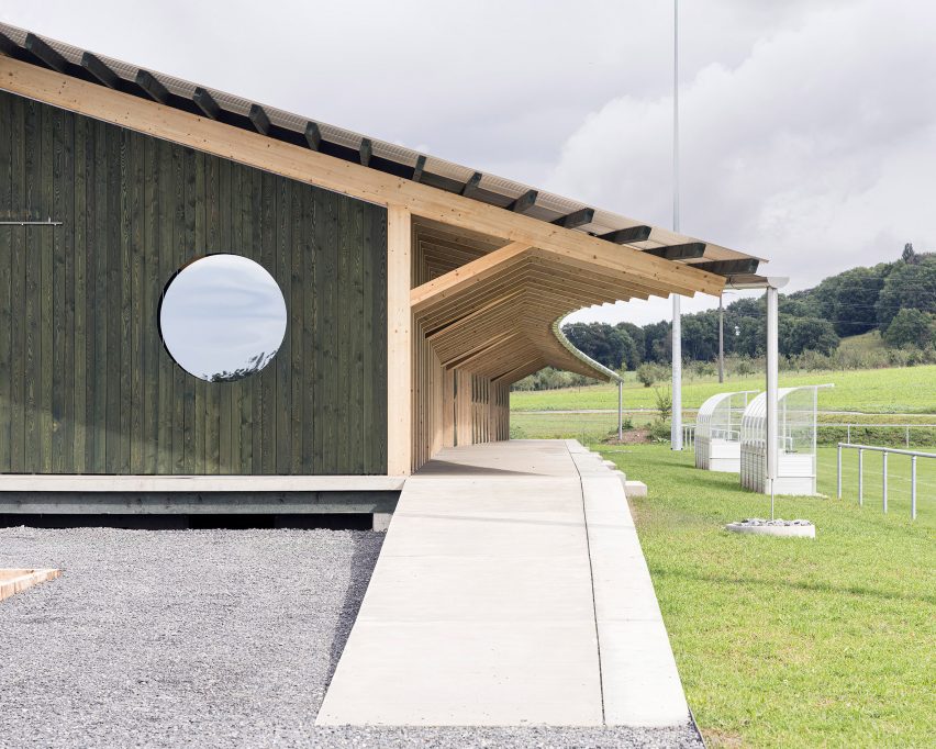 Daillens Sports Facility by Localarchitecture