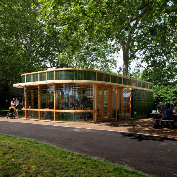 Docklands cafe by Makespace Architects