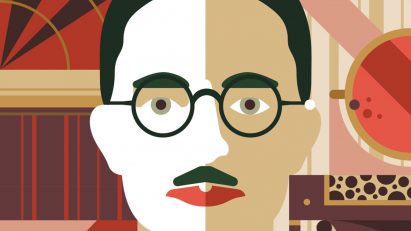 Illustrated portrait of Émile-Jacques Ruhlmann