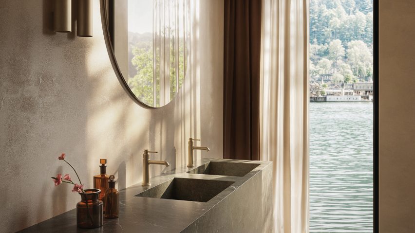 Faro mixer taps by Cristina Rubinetterie