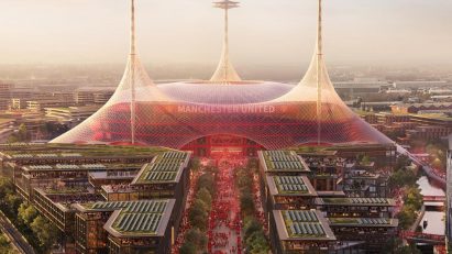 Manchester United stadium by Foster + Partners