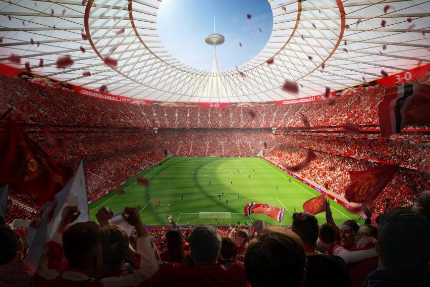 Manchester United football stadium by Foster + Partners