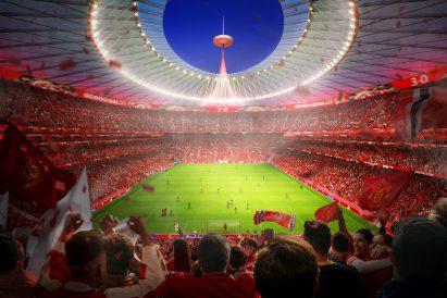 Manchester United football stadium by Foster + Partners