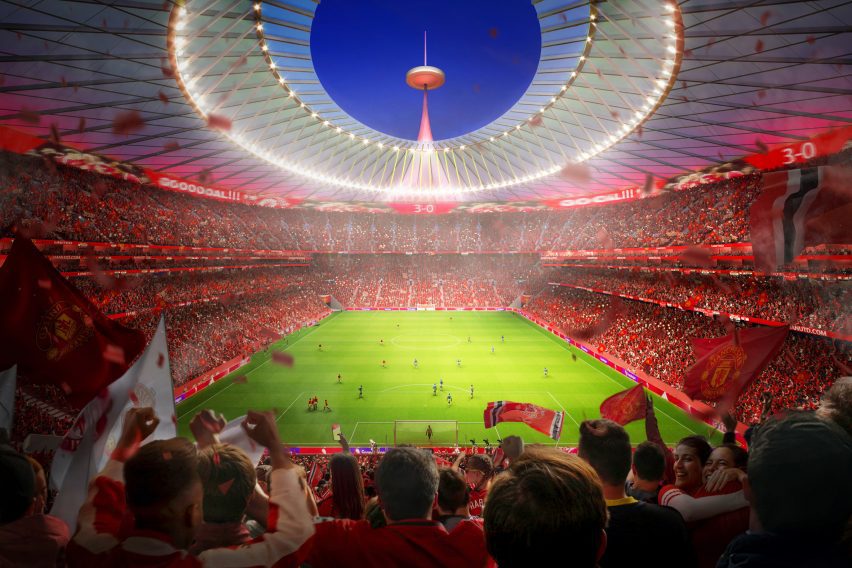 Manchester United football stadium by Foster + Partners