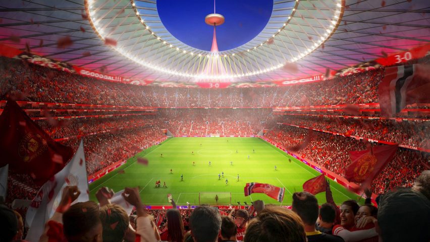 Foster + Partners Manchester United stadium