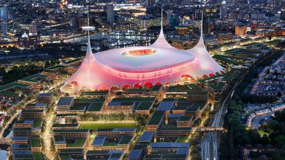 Manchester United stadium by Foster + Partners