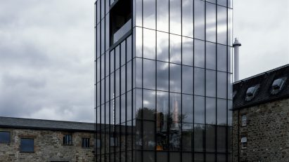 Lighthouse at Glenmorangie Distillery by Barthélémy Grino