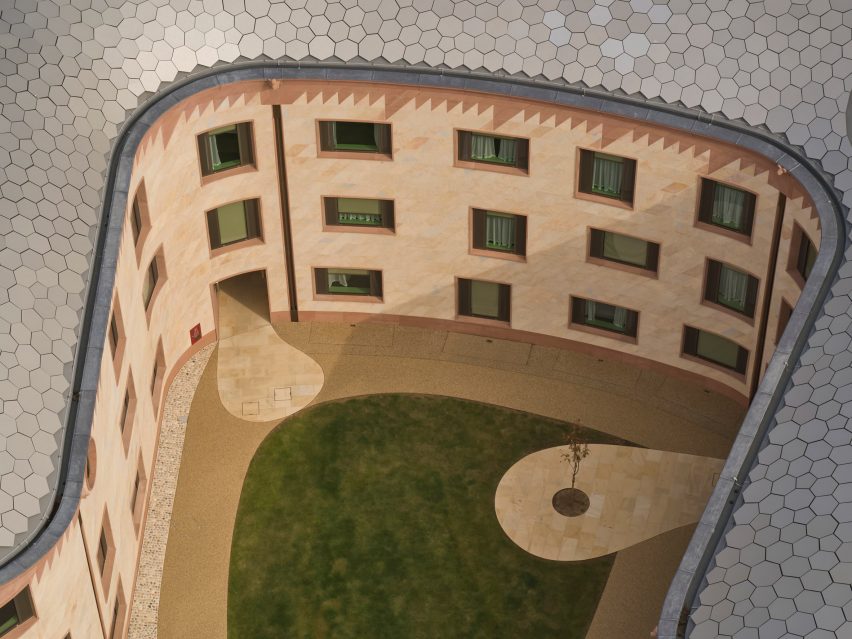 Gradel Quadrangles at New College Oxford by David Kohn Architects