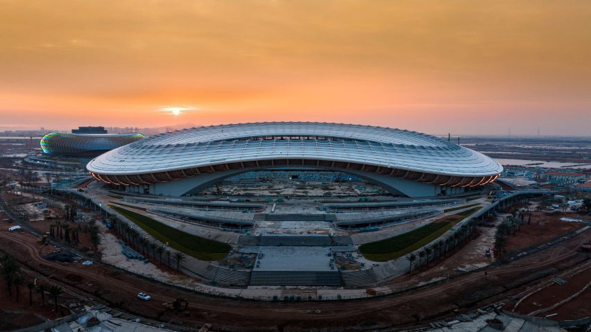 Greater Bay Area Sports Complex by Zaha Hadid Architects