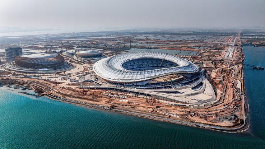 Greater Bay Area Sports Complex by Zaha Hadid Architects