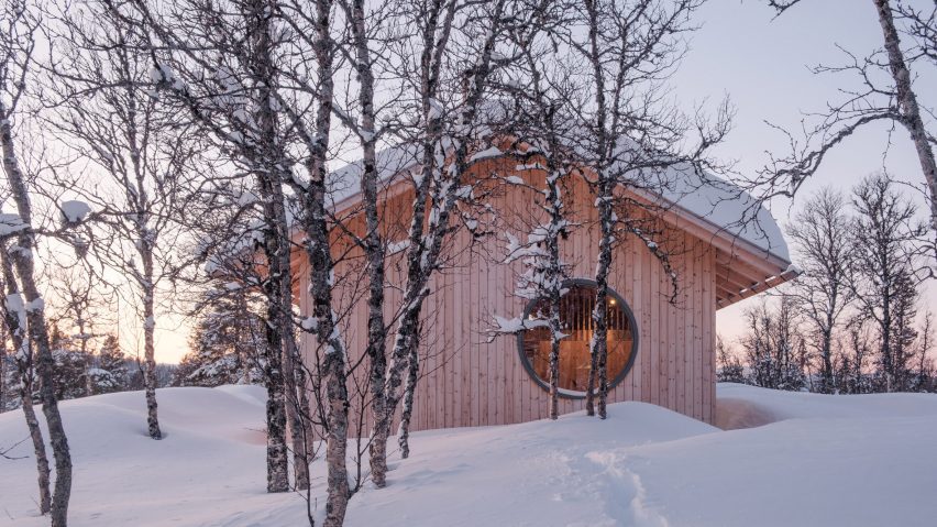 Timber Nest cabin in Norway by Quentin Desfarges