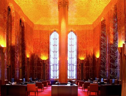 The Red Room at One Wall Street