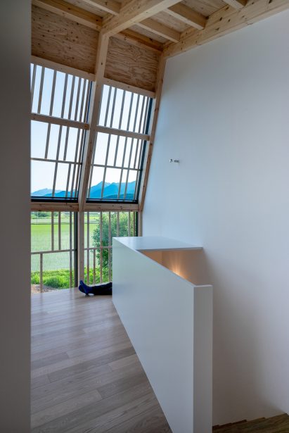 Interior view of House W by Florian Busch Architects