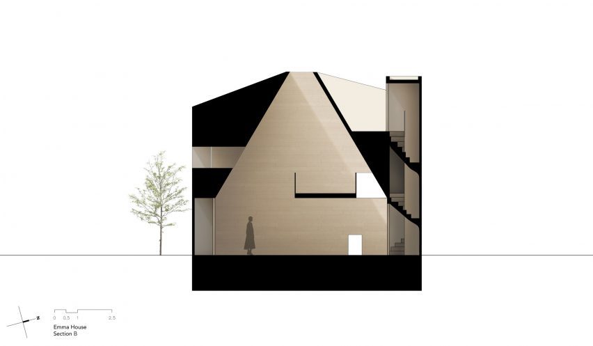 HW Studio pyramidal house