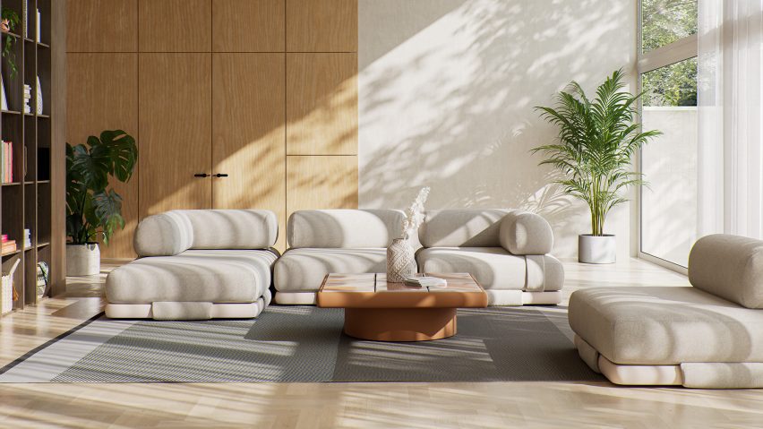 Insula modular sofa by Patricia Urquiola for Kettal