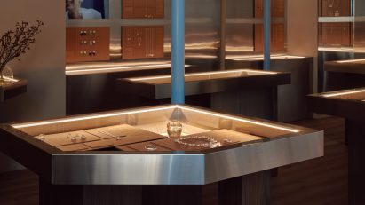 Interiors of the Kalevala flagship store in Helsinki, Finland by Yatofu.