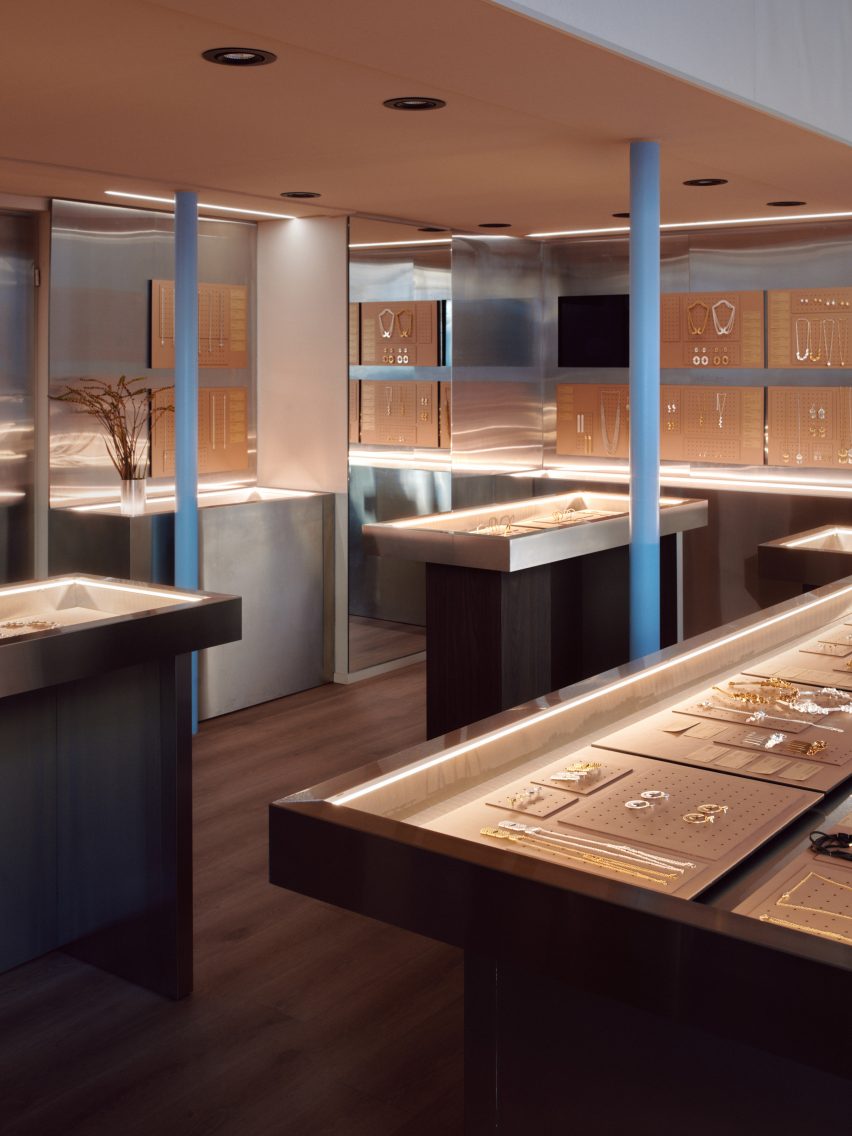 Kalevala flagship store in Helsinki, Finland by Yatofu.
