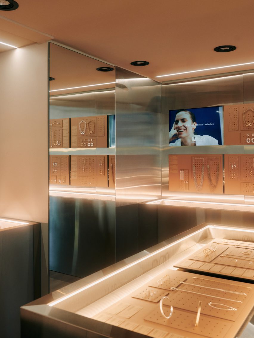 Kalevala flagship store in Helsinki by Yatofu