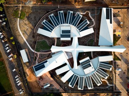 Overhead view of care facility by Kaunitz Yeung Architecture