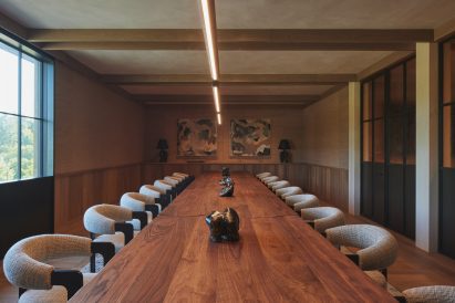 Dining loft by Kelly Wearstler