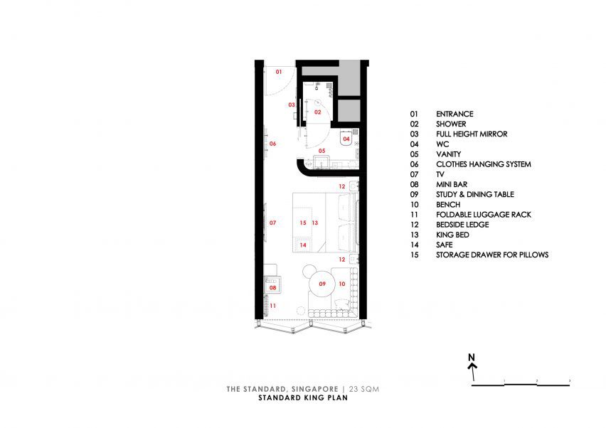 King room plan