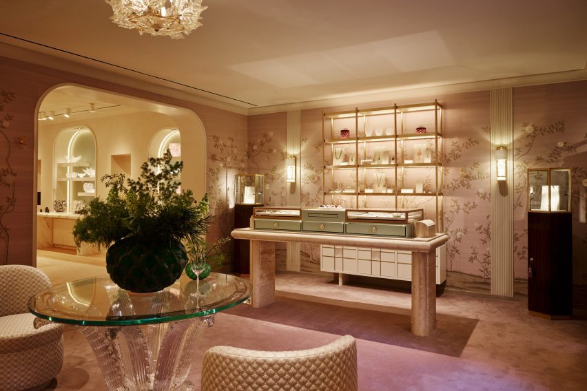 Lalique art deco New York townhouse