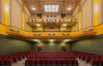 Art deco cinema in Paris