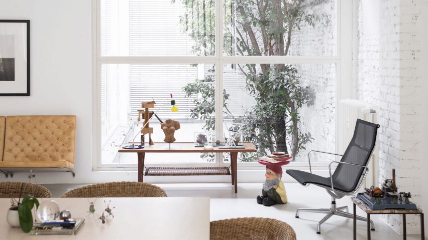Studio space with various seating