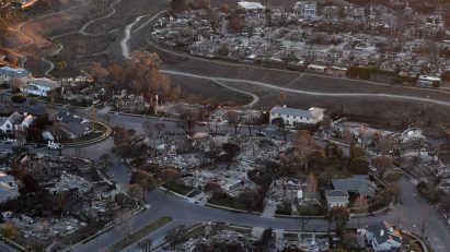 Los Angeles wildfires destruction