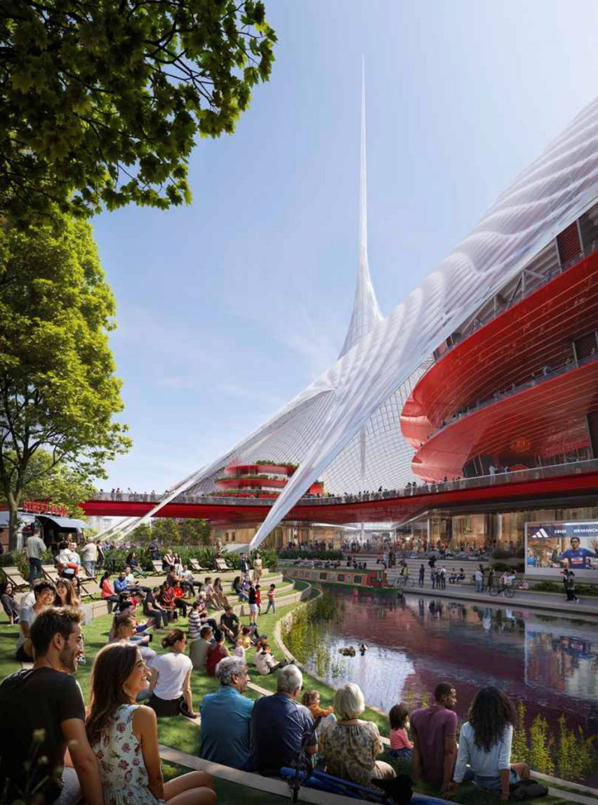 Foster + Partners Manchester stadium