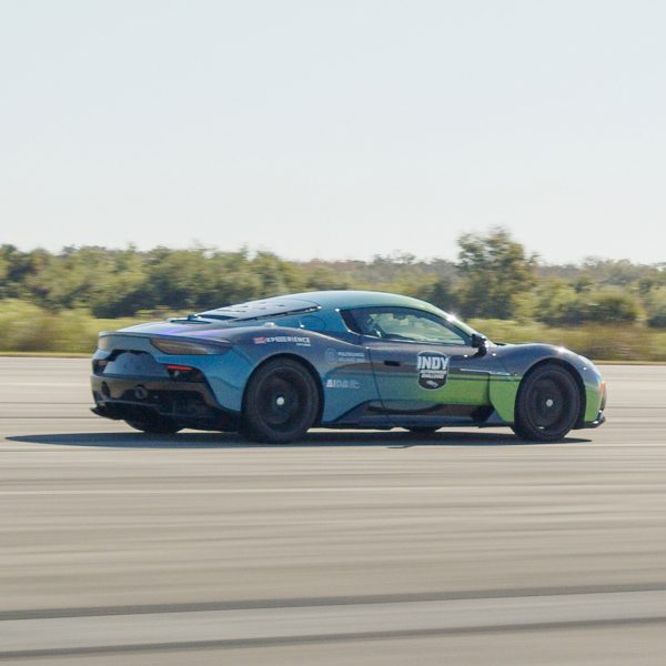 Driverless Maserati racing car sets world record for autonomous speed