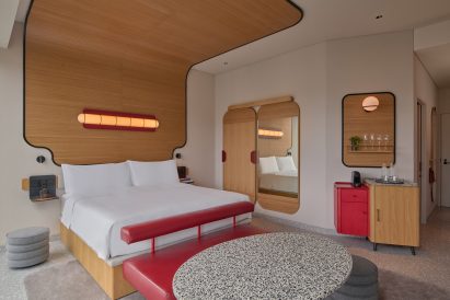 Bedroom at The Standard Singapore